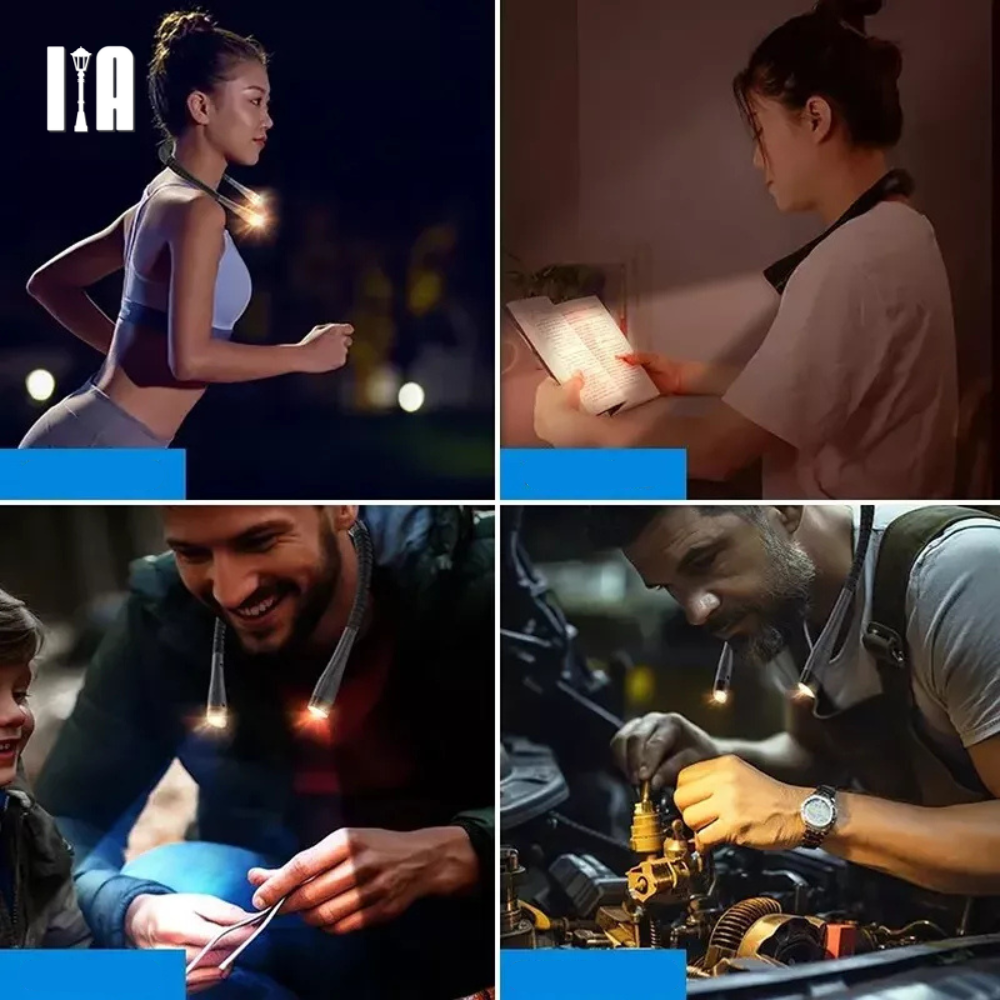 Confortlight™ - Iluminação confortável e flexível para suas leituras