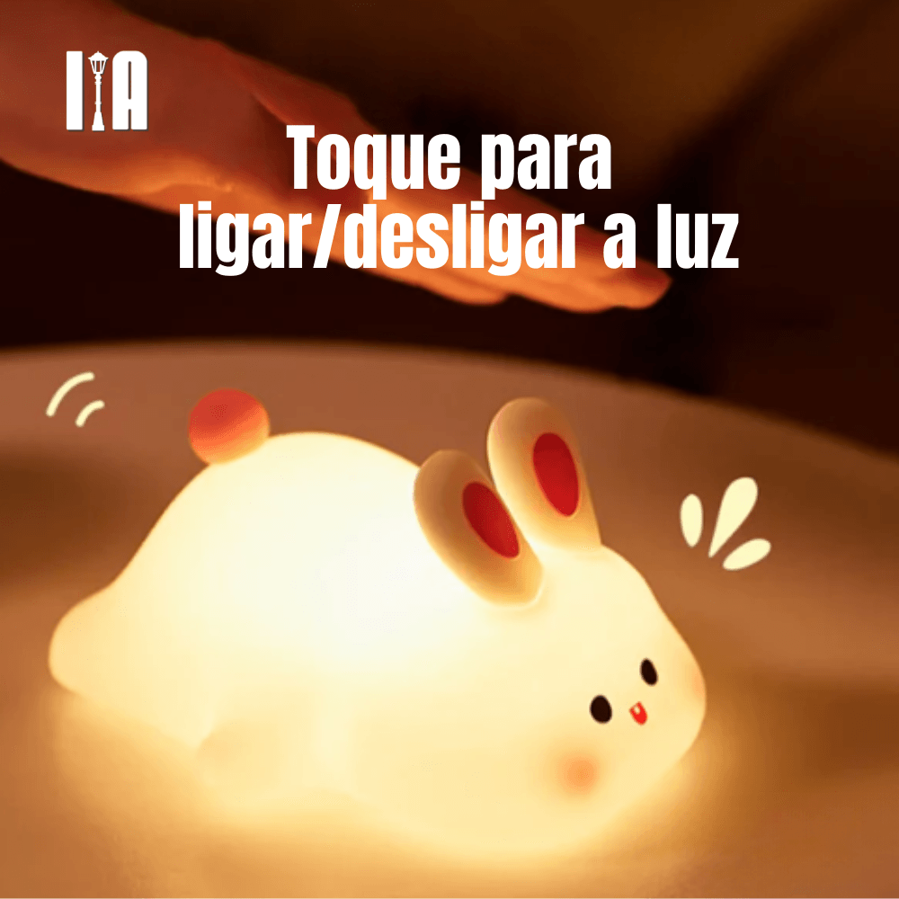 Luminária Rabbit Silicone