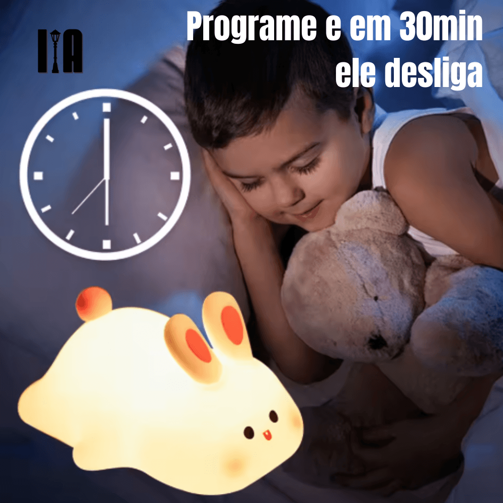 Luminária Rabbit Silicone