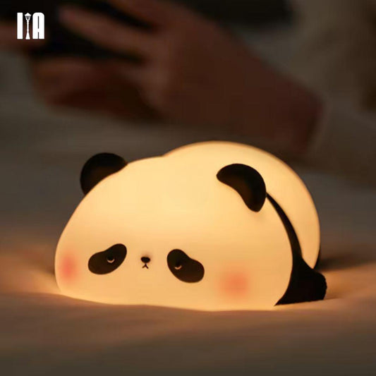 Luminária de Panda de Silicone