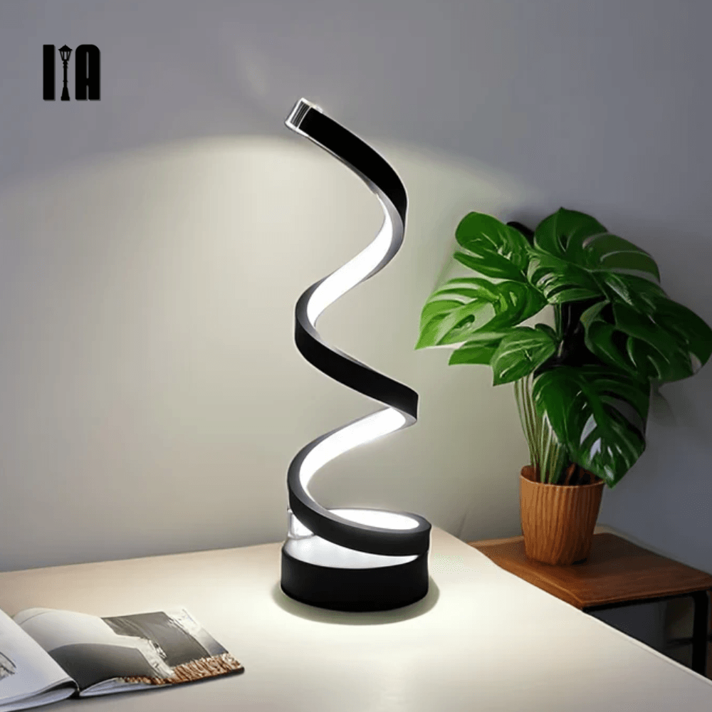 Luminária Espiral Minimalista
