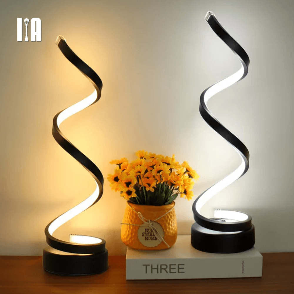 Luminária Espiral Minimalista