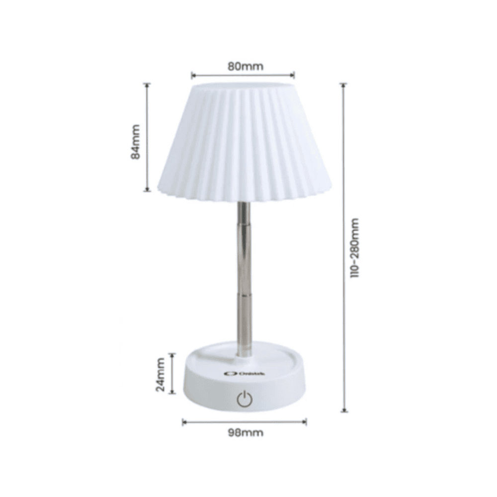 Abajur de Led Quente Retrátil