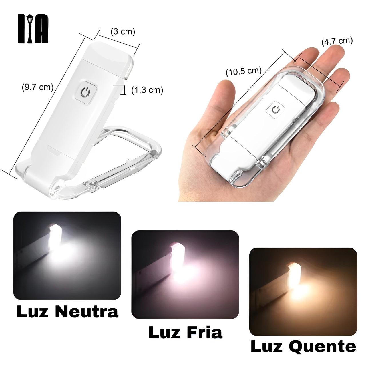 Luz de Leitura Iluminbook