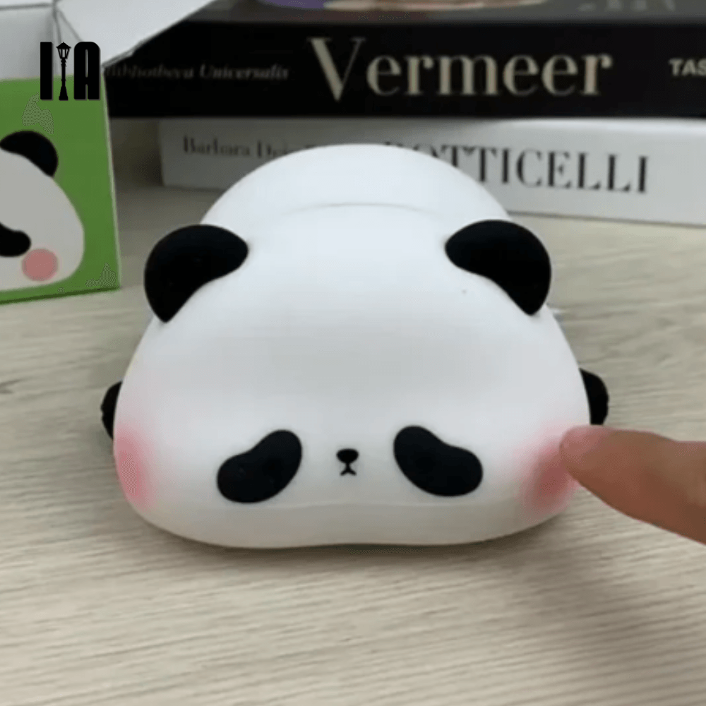 Luminária de Panda de Silicone
