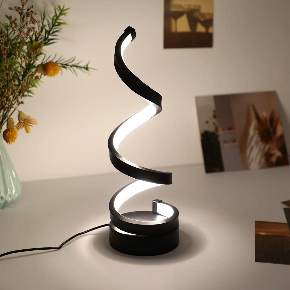 Luminária Espiral Minimalista
