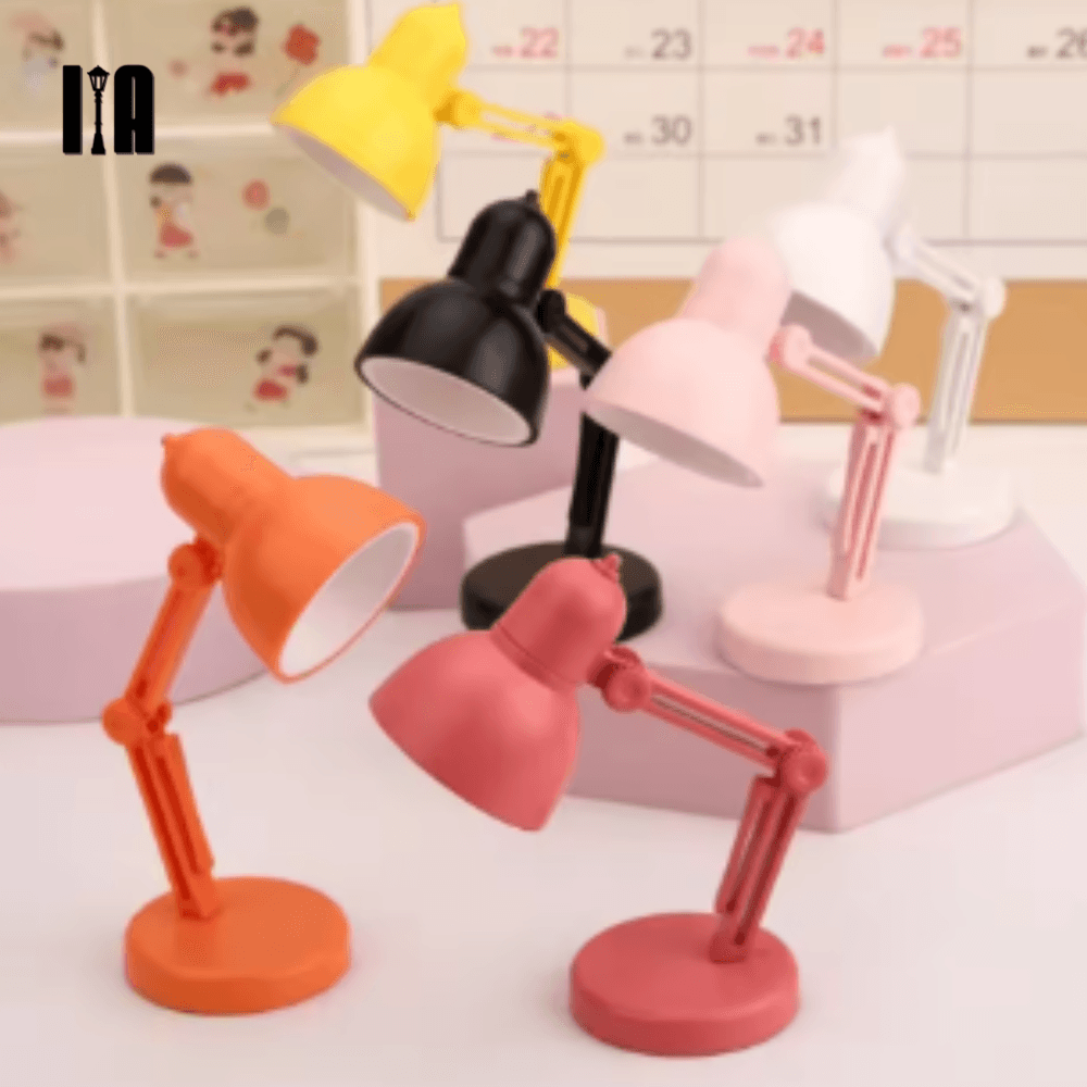 Mini Luminária Para Leitura Com Imã Magnético