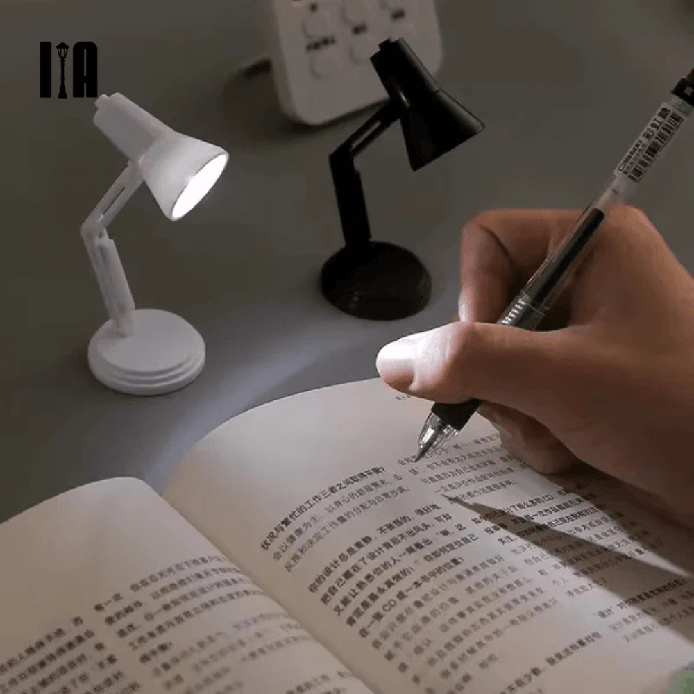 Mini Luminária Para Leitura Com Imã Magnético