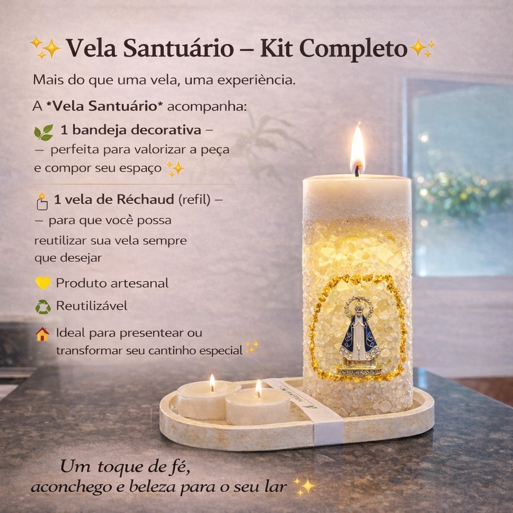 Vela Oratório Nossa Senhora Aparecida