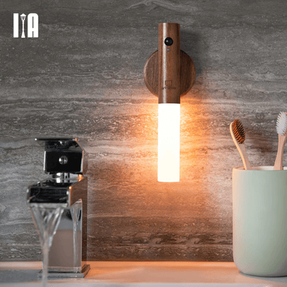 Luz de Parede Magnética Com Sensor de Presença
