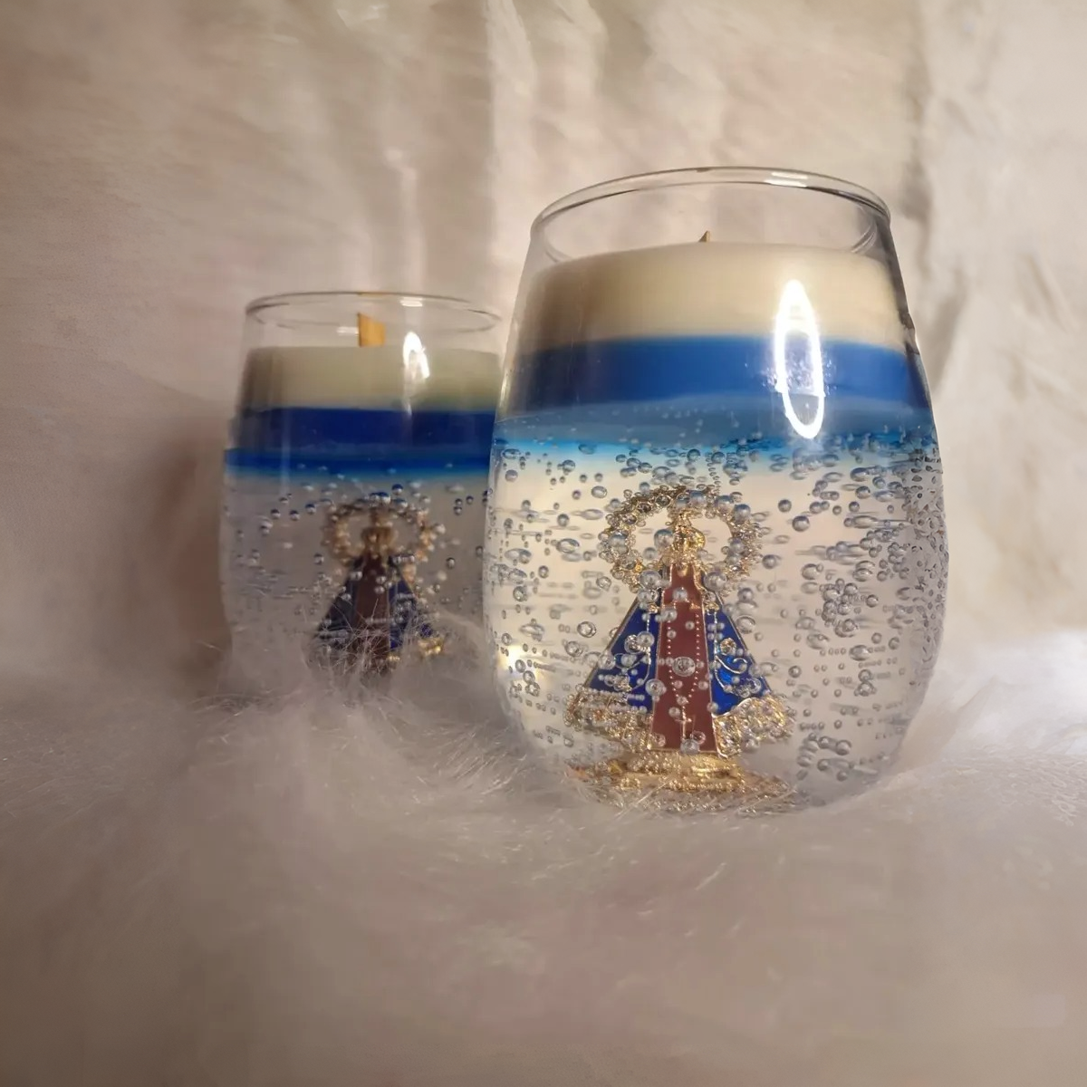 Vela Pequena Nossa Senhora Aparecida (Copo)