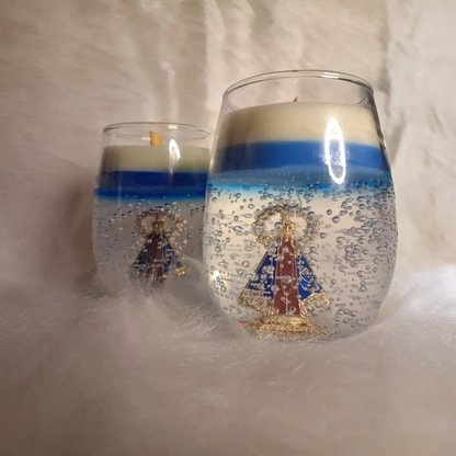 Vela Pequena Nossa Senhora Aparecida (Copo)