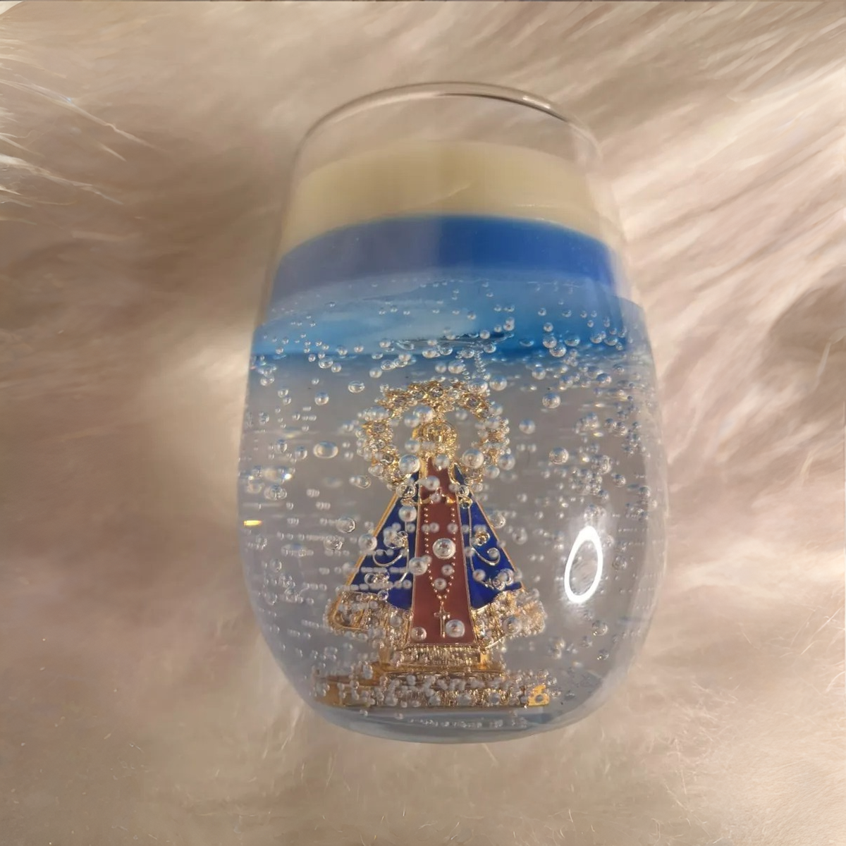 Vela Pequena Nossa Senhora Aparecida (Copo)