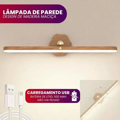 Lâmpada de Cabeceira Portátil