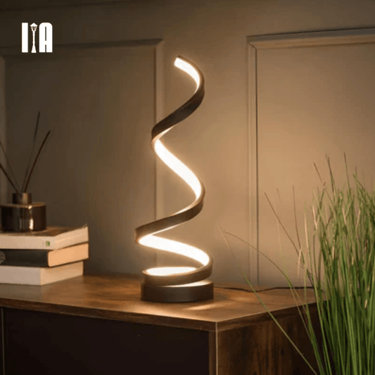 Luminária Espiral Minimalista