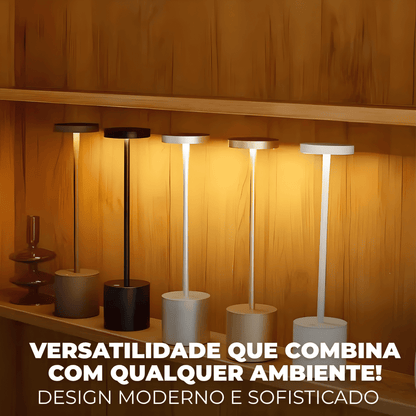 Luminária Minimalista Sem Fio