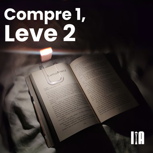IluminPage - Luz de Leitura (Compre 1, leve 2)