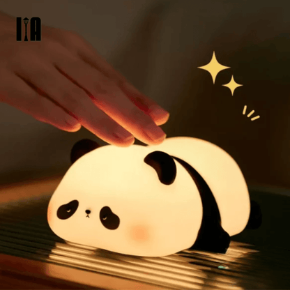 Luminária de Panda de Silicone