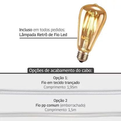 Luminária de Mesa Opus