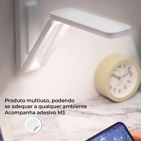 Luminária De Mesa Retrátil Para Armazenamento