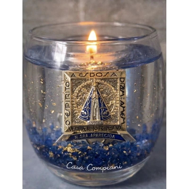 Vela Pequena Nossa Senhora Aparecida (Copo)