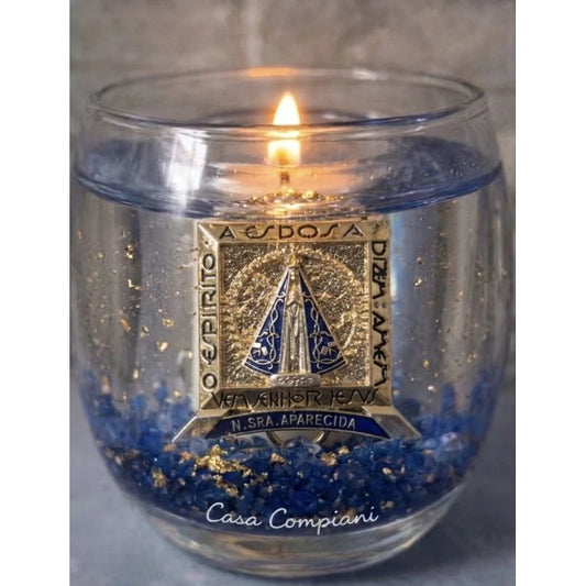 Vela Pequena Nossa Senhora Aparecida (Copo)