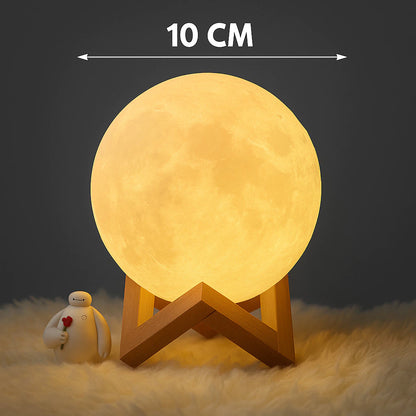 Abajur Lua 3D - Monn Lamp