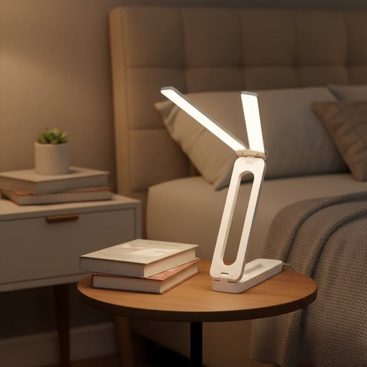 Luminária De Mesa Retrátil Para Armazenamento