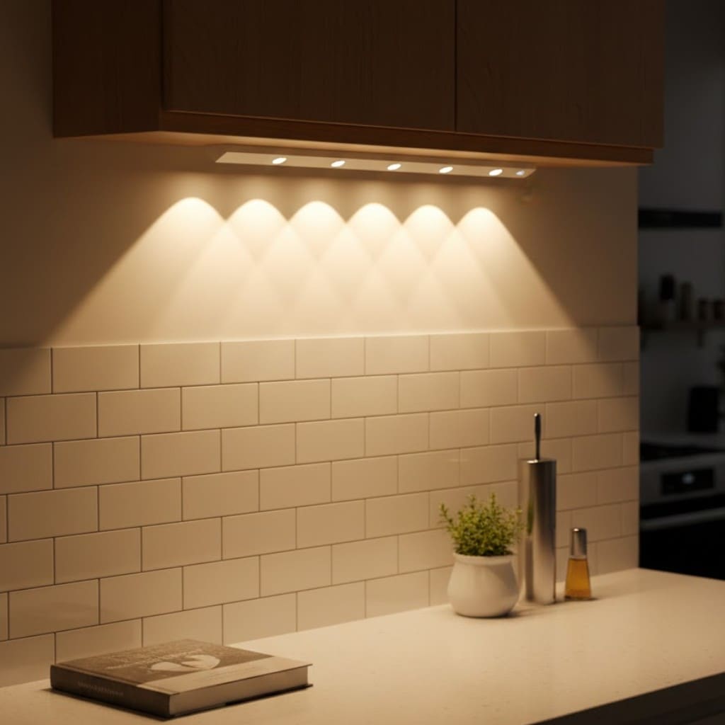 Lâmpada LED Ultra Fino - Sensor de Presença